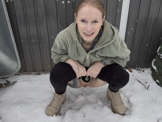 Gelber Schnee ist IBAH!