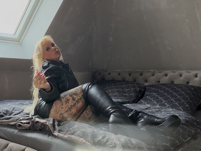 LEDER SCHLAMPEN STYLE! FICK MICH!