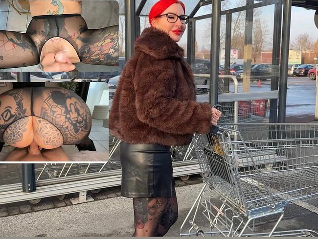 Praktikant (18 ) aus dem Supermarkt darf blank ins MILF Loch ! Droht ihm jetzt der Rausschmiss?