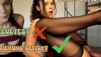 BEZIEHUNG IM ARSCH!!! Treuetest geht nach hinten los!!!