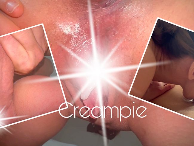 Creampie: Stute bläst und wird dann besamt… NAHAUFNAHME Creampie!