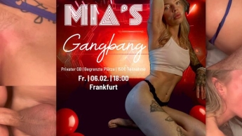 Kurzer heißer RECAP vom privaten AO GANGBANG am 6. Februar.