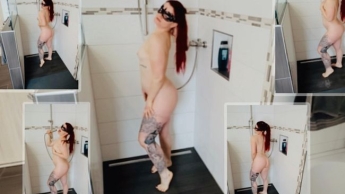 Rote Zora seift sich ein und wäscht sich sauber für dich!