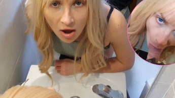 Aushilfs-Kellner (18+) verpasst mir CREAMPIE beim Restaurant-Besuch!