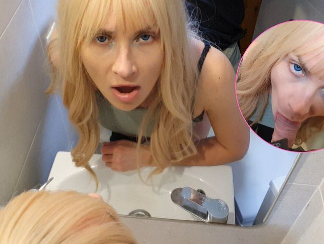 Aushilfs-Kellner (18+) verpasst mir CREAMPIE beim Restaurant-Besuch!