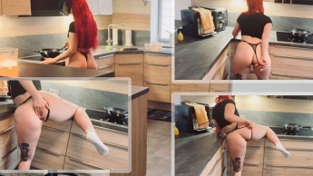 Bin ich zu weit gegangen? ERSTES MAL Plug im ARSCH! Rote Zora macht nicht nur die Pfanne heiß!