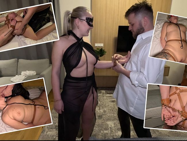 || Devotes Fickstück gefesselt & wehrlos!! Fremder benutzt mich stundenlang nach Fetisch-Party ||