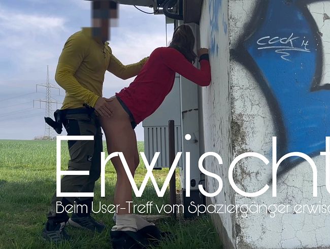 ERWISCHT: Beim User-Fick vom Spaziergänger erwischt