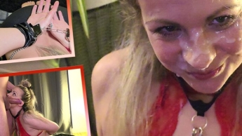 Frühstück fällt aus , seine Wahl war eindeutig! Facial Ejaculation am frühen morgen