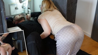 Perverser Hausmeister Notdienst! Löcher BLANK gestopft!