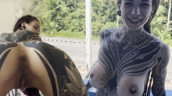 Riverse Cowgirl am Morgen