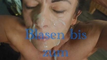 Blasen bis die Ladung in meinen Mund landet?