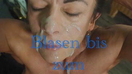 Blasen bis die Ladung in meinen Mund landet?