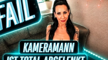 Fail! Kameramann wird hart , Aus der Wichs-Anleitung wird ein kompletter Porno