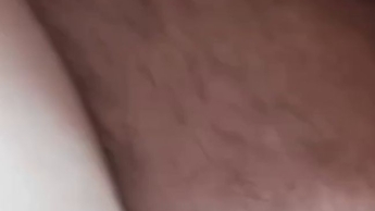 Dildo in behaarte Muschi ficken