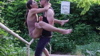 ERWISCHT !!! Beim ersten Outdoor dreh von Fußgänger überrascht