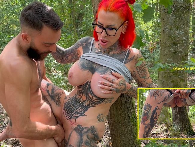Beim Wildpinkeln erwischt ! Jungstecher fickt mich blank in meine MILF-Fotze !