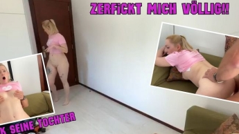 OMG URLAUBSFALLE! 58er Familienvater zerfickt mich Völlig – TABU FICK? Seine Stieftochter filmt!!