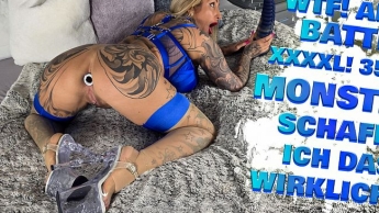 WTF! Anal Battle XXXXL! 35X10 CM? Schaff ich das wirklich?????